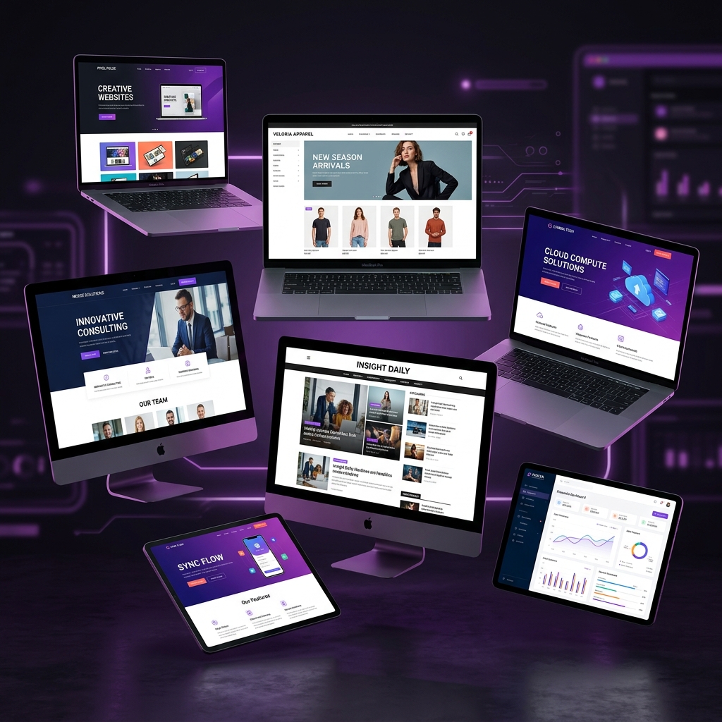 Sites web réalisés par Wijha